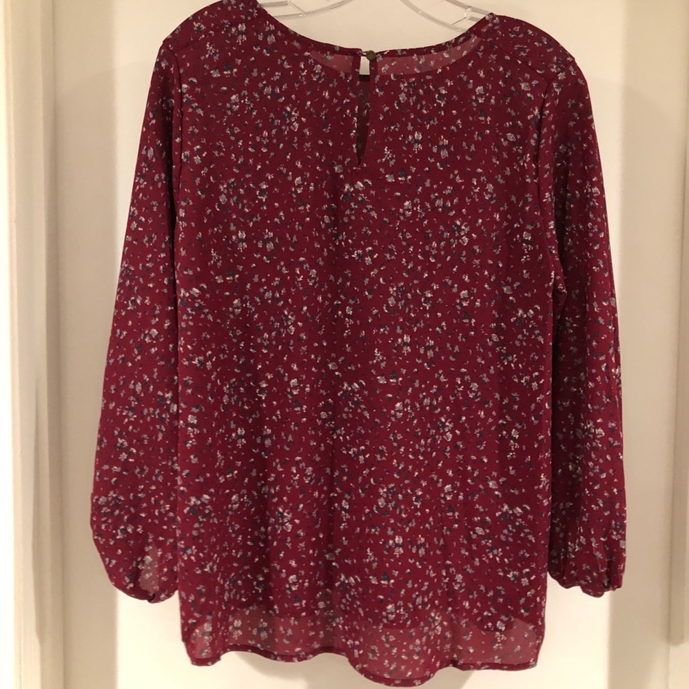 West Kei ballon-sleeve blouse